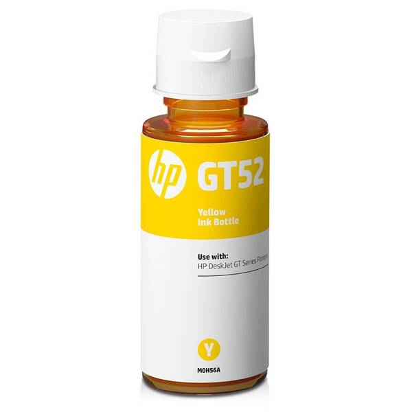 Inkoustová náplň HP GT52, 8 000 stran žlutá


