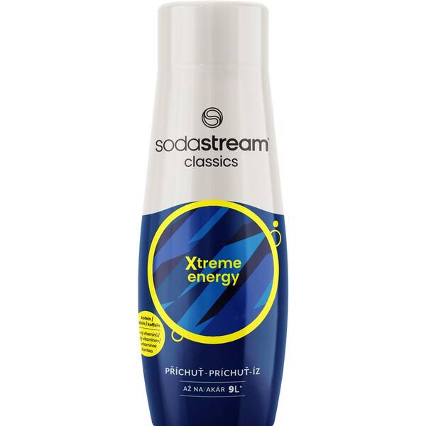 Příchuť pro perlivou vodu SodaStream Xtreme energy 440 ml 

