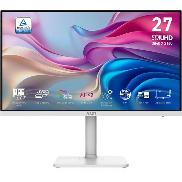 Monitor MSI Modern MD272UPHW bílý

