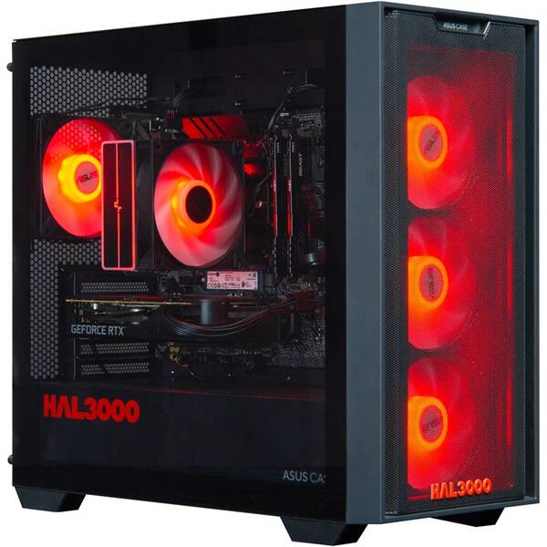 Herní počítač HAL3000 Online Gamer černý

