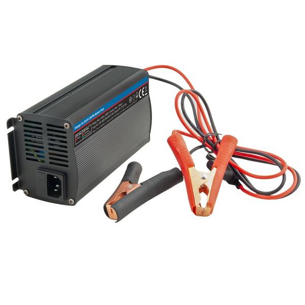 Nabíječka Avacom WILSTAR 25,6V/10A pro baterie LiFePO4 černá

