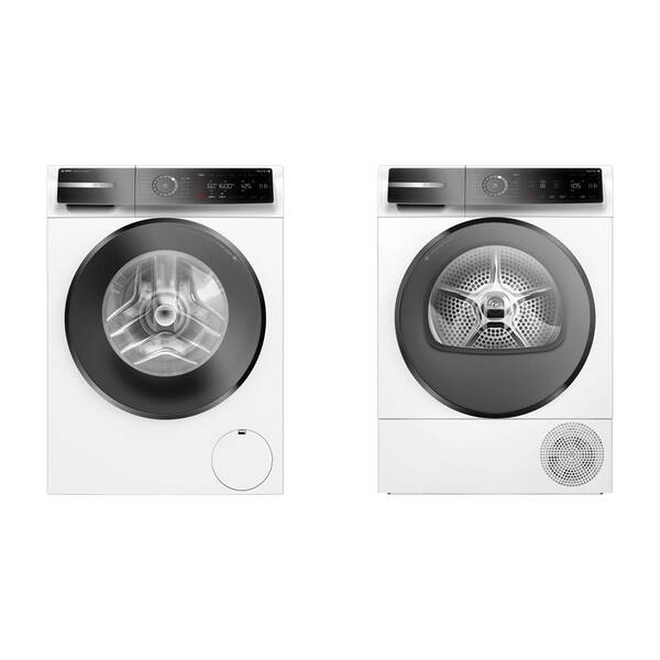 Set výrobků Bosch WGB256A0CS + WQB246DNCS bílý

