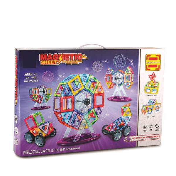 Stavebnice SPARKYS Magnetic Sheet 92 dílků 

