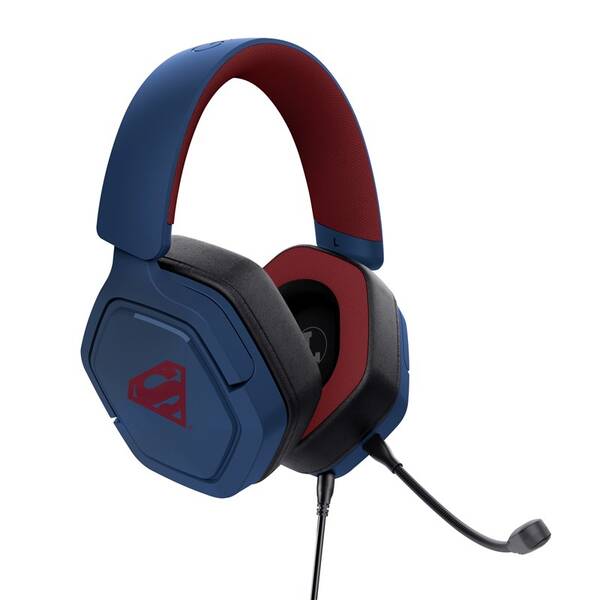 Headset Trust GXT 492SM CARUS Superman modrý

