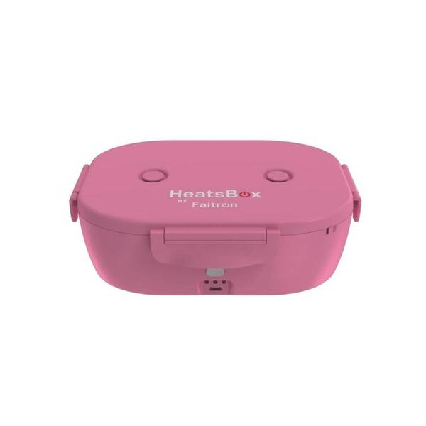 Ohřívací obědový box Faitron HeatsBox GO Light růžový

