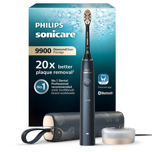 Zubní kartáček Philips Limited Edition HX9992/42 tmavě modrý

