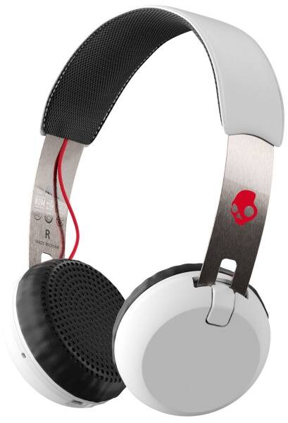 Sluchátka Skullcandy Grind Wireless bílá

