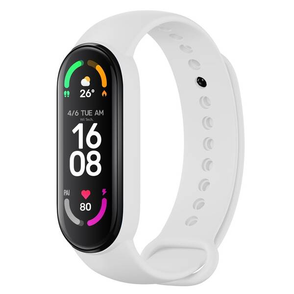 Řemínek RhinoTech na Xiaomi Mi Band 6 bílý

