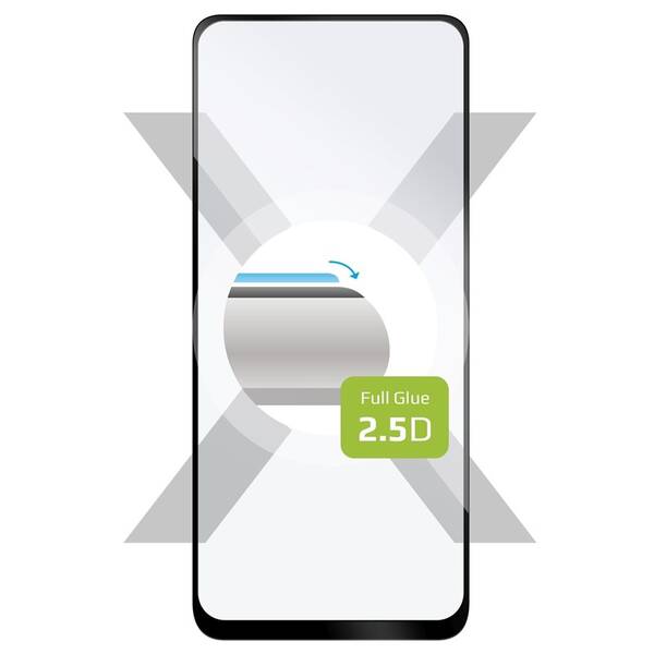 Tvrzené sklo FIXED Full-Cover na Realme GT 5G černé

