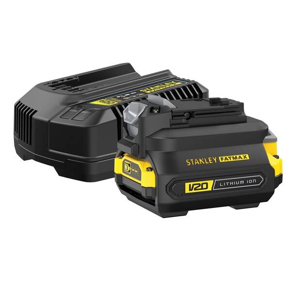 Set baterie a nabíječky Stanley SFMCB121D1-QW 

