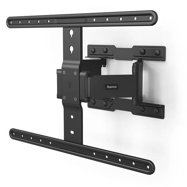 Držák TV Hama TV Ultraslim, pohyblivý, pro úhlopříčky 37"-90", nosnost 50 kg černý

