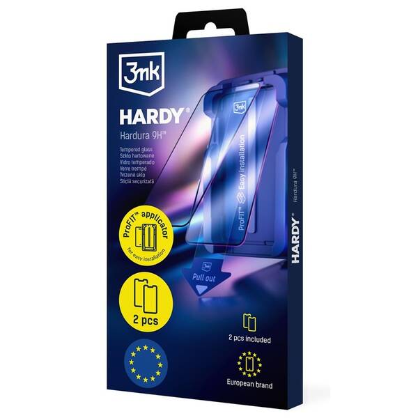 Hybridní ochranné sklo 3mk Google Pixel 10 Pro XL - Hardy Hardura 9H průhledné


