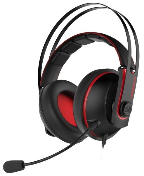 Headset Asus Gaming V2 červený


