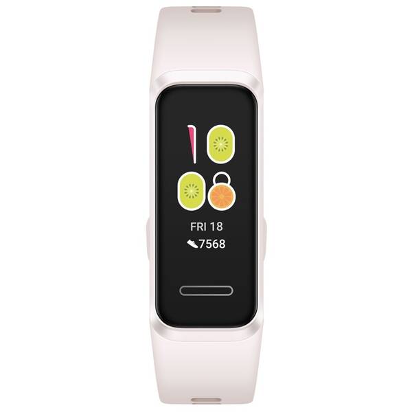 Fitness náramek Huawei Band 4 bílý/růžový

