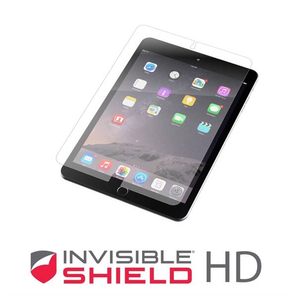 Nalepení ochranné fólie ZAGG HD na tablet do 8,5" 

