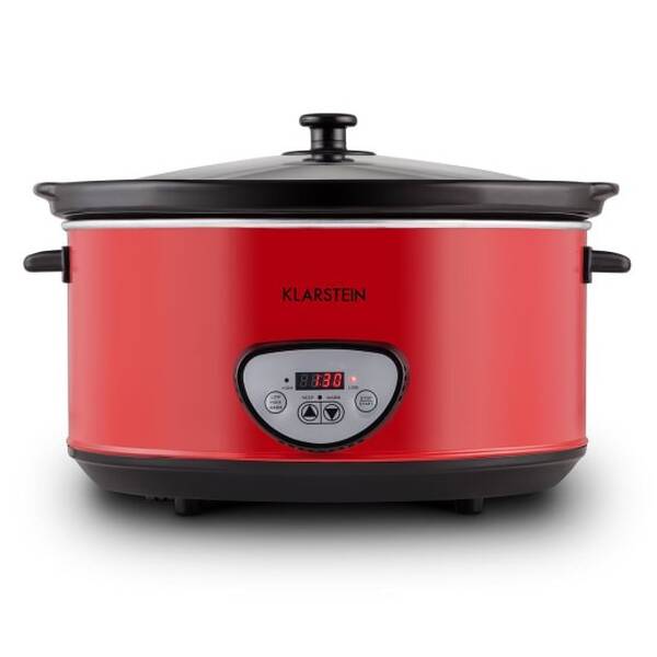 Pomalý hrnec Klarstein Bankett Slow Cooker červený

