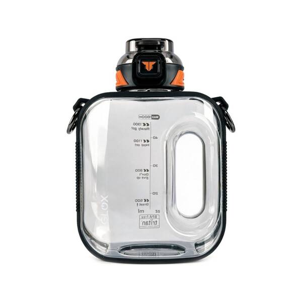 Láhev na pití GLOX 1022B 1,6 l černá

