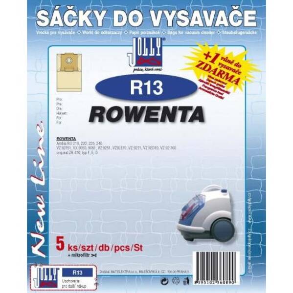 Sáčky do vysavače Jolly R 13 (5 ks) 


