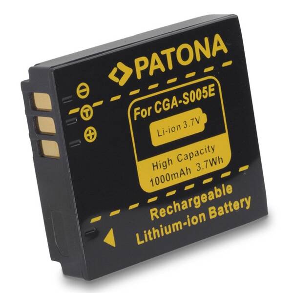 Baterie PATONA pro Panasonic CGA-S005 1000mAh 

