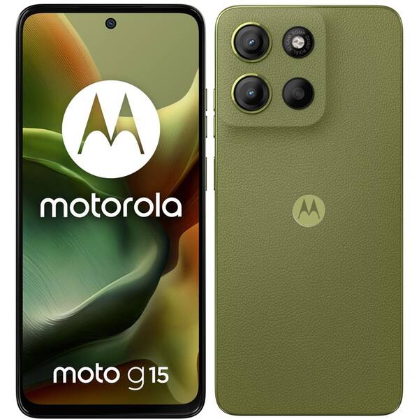 Mobilní telefon Motorola Moto G15 8 GB / 512 GB zelený


