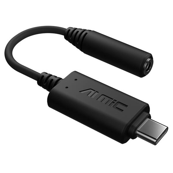 Redukce Asus AI Noise-Canceling Mic 3,5mm Jack/USB-C černá

