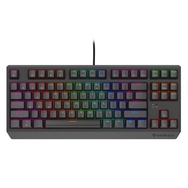 Klávesnice Genesis THOR 230 Lite, US layout černá

