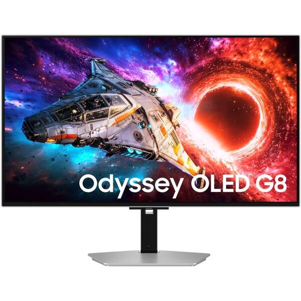 Herní monitor Samsung Odyssey G8 (G80SH) stříbrný

