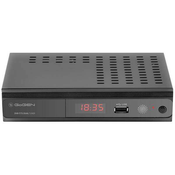 Set-top box GoGEN DVB 219 T2 DUAL černá barva
