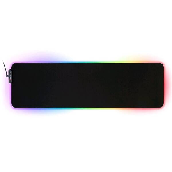 Podložka pod klávesnici a myš C-Tech ANTHEA LED XL RGB 90 x 27 cm černá

