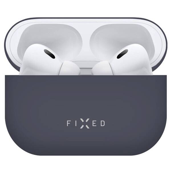 Pouzdro FIXED Silky pro Apple AirPods Pro 2 modré

