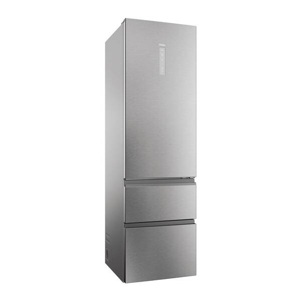 Chladnička s mrazničkou Haier HTW7620ANMG stříbrná

