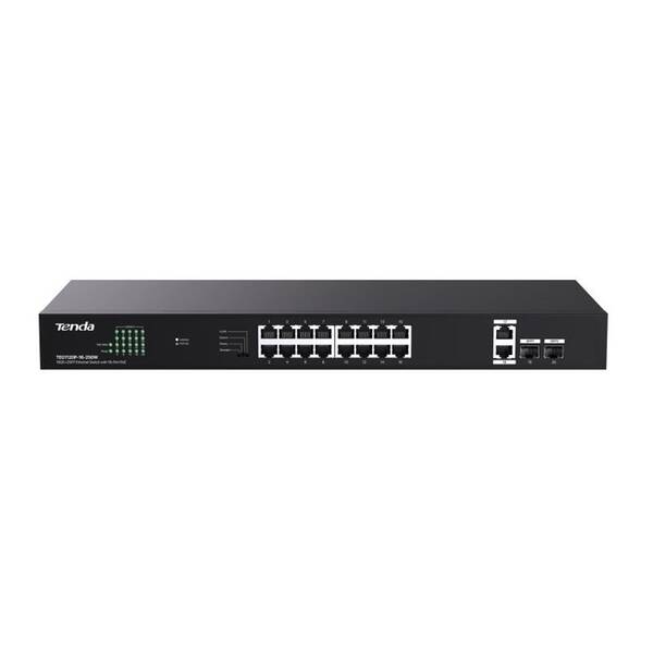 Switch Tenda TEG1120P-16-250W černý

