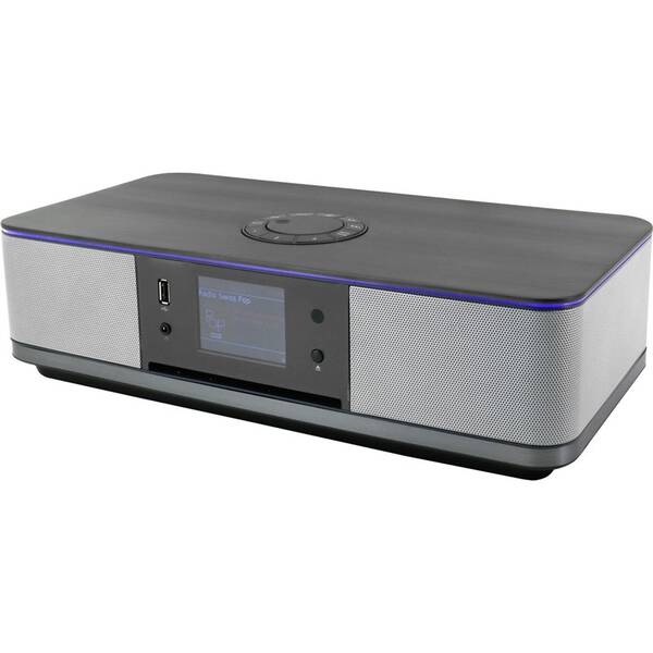 Internetový radiopřijímač s DAB+ Soundmaster ICD2023SW černý/stříbrný

