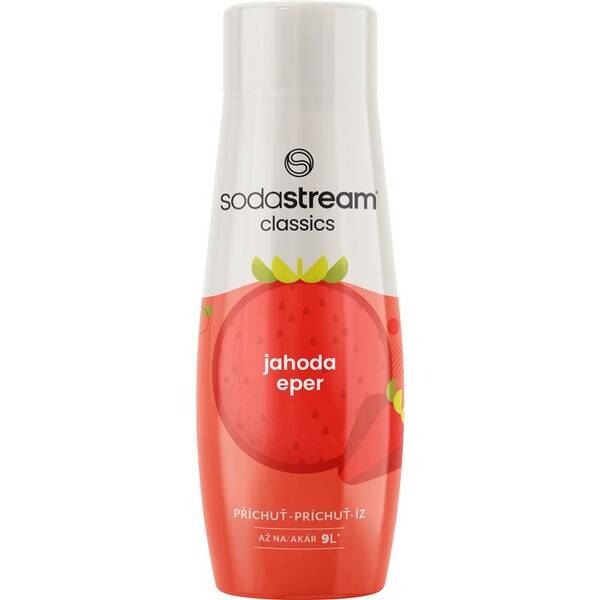 Příchuť pro perlivou vodu SodaStream Jahoda 440 ml 

