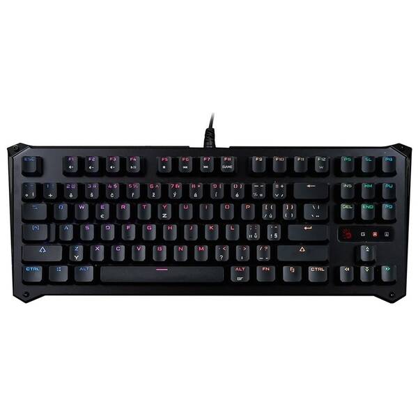 Klávesnice A4Tech Bloody B930, Orange Switch, USB, CZ/SK layout černá

