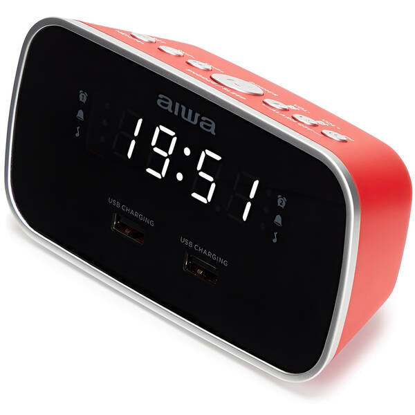 Radiobudík AIWA CRU-19 červený

