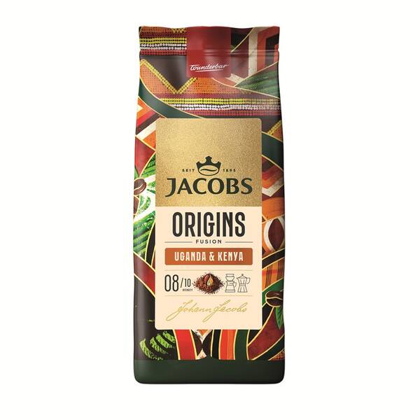 Káva mletá Jacobs Origins - Kenya & Uganda 200 g 

