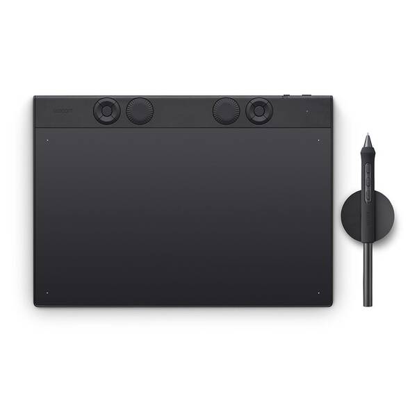 Grafický tablet Wacom Intuos Pro pen tablet medium černý

