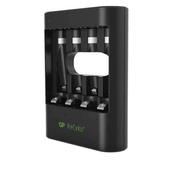Nabíječka GP U421 USB pro AA, AAA černá


