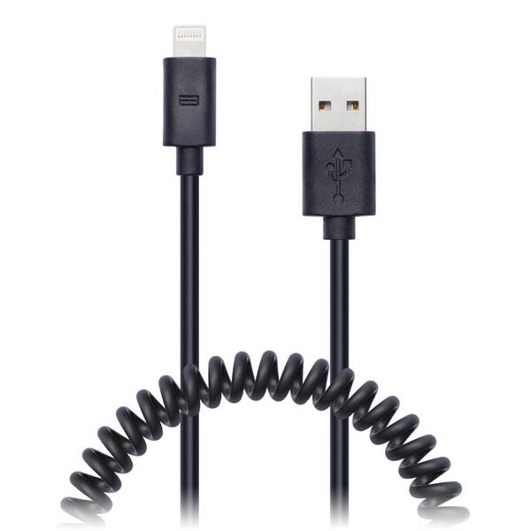 Kabel Connect IT Wirez USB/Lightning, 1,2 m černý


