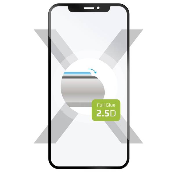 Tvrzené sklo FIXED Full-Cover na Samsung Galaxy S10e černé


