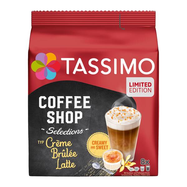 Kapsle pro espressa Tassimo Coffee Shop Crème Brûlée Latte, 268 g 


