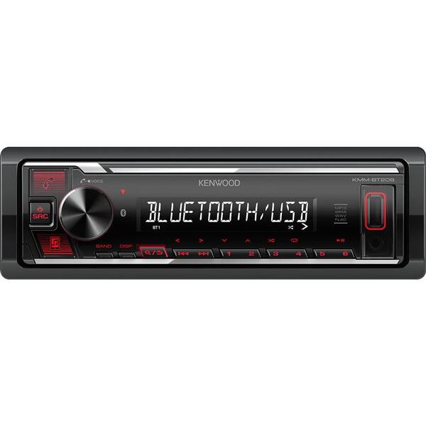 Autorádio KENWOOD KMM-BT209 černé

