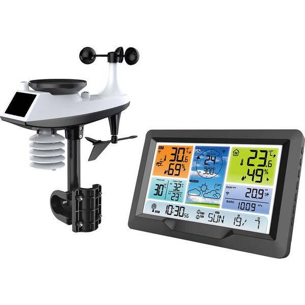Meteorologická stanice Solight TE90 černá

