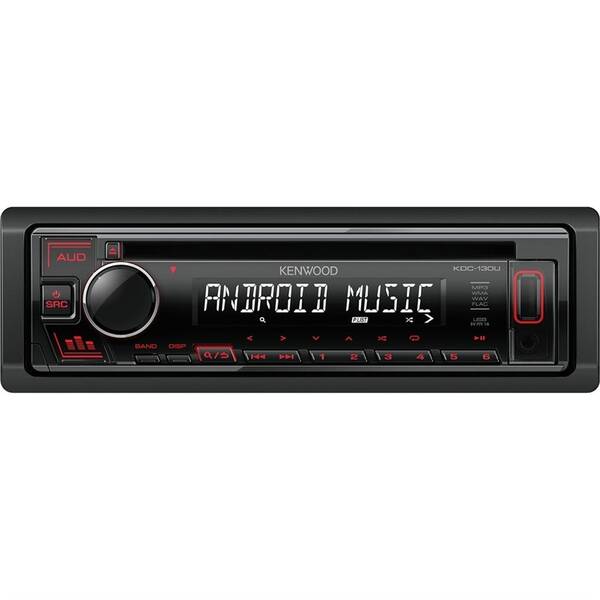 Autorádio s CD KENWOOD KDC-130UR černé

