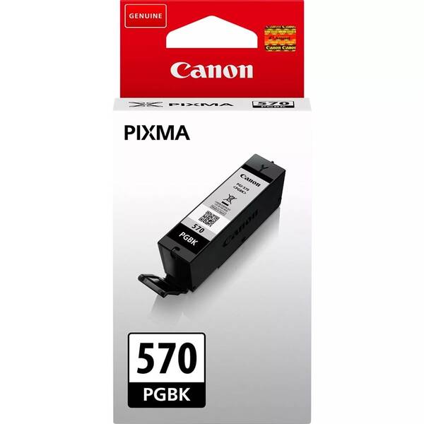 Inkoustová náplň Canon PGI-570 PGBK, 300 stran černá


