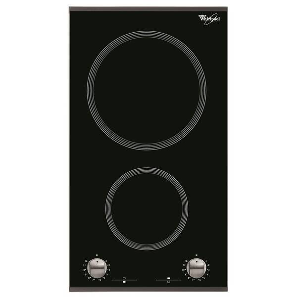 Sklokeramická varná deska Whirlpool AKT 360 IX černá/nerez

