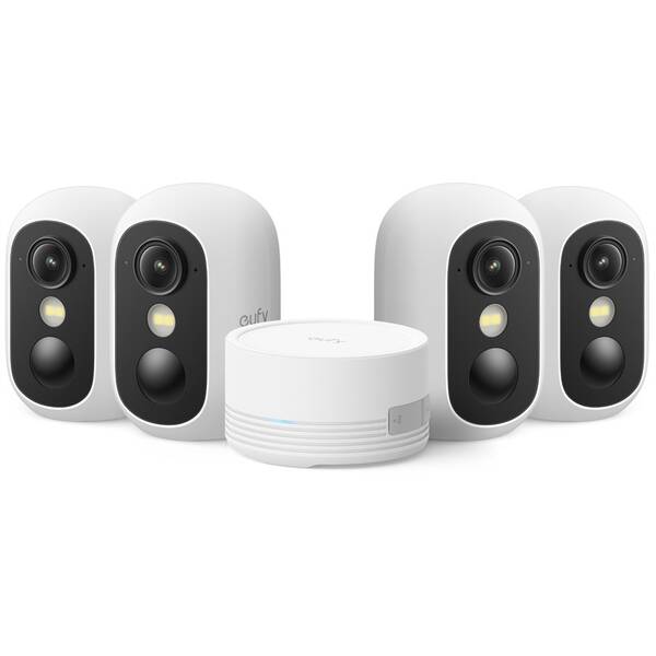 IP kamera Anker eufy C35 (4 ks + HomeBase Mini) bílá

