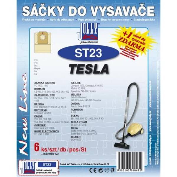 Sáčky do vysavače Jolly ST 23 (7 ks) 

