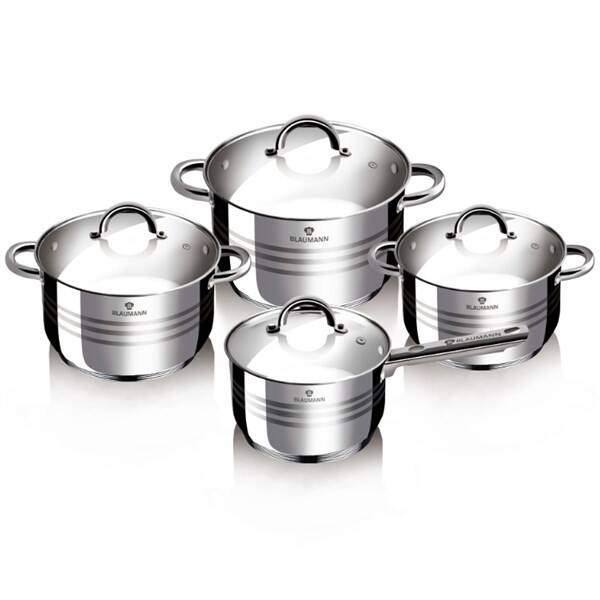 Sada hrnců Blaumann Gourmet line BL-3115, 8 ks 

